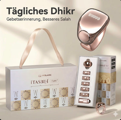 iTasbih Smart Ring – Digitaler Dhikr & Tasbih Zähler