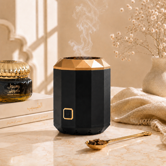Elektrischer Bakhoor Brenner – Gold Edition