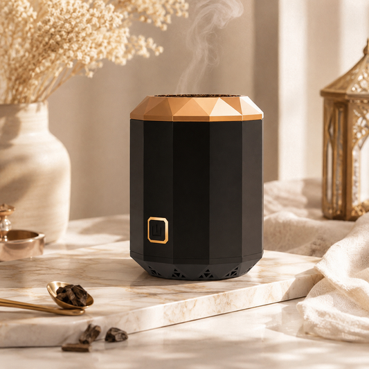 Elektrischer Bakhoor Brenner – Gold Edition