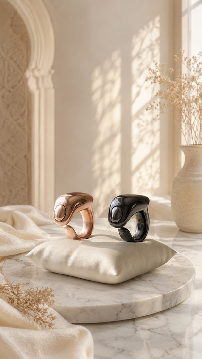 iTasbih Dhikr Smart Ring | Smart Dhikr Ring | Digital Tasbih Counter | Digital Tasbih Prayer Counter with App | Muslim Prayer Ring Counter